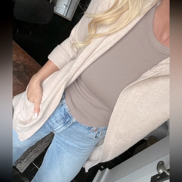 Women’s long LOFT hooded belted cardigan - Picture 4 of 7